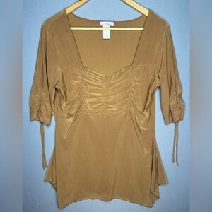 Y2K Ruched Blouse